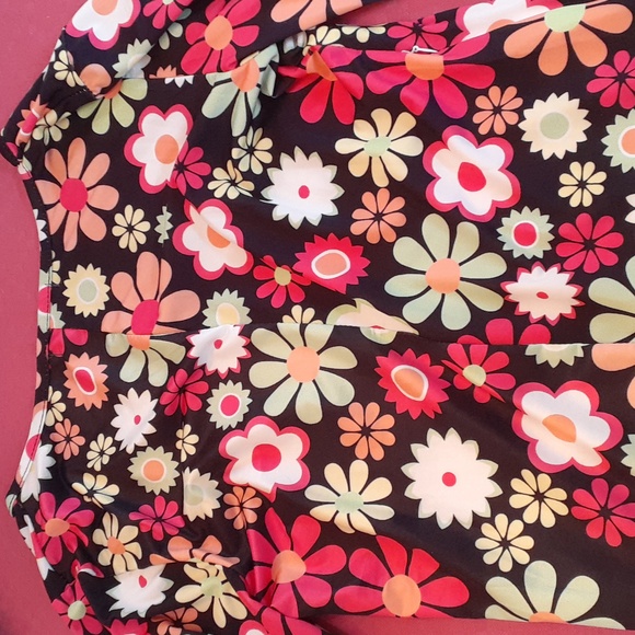 For G and PL retro print mini dress NWOT retro vintage - Picture 5 of 11